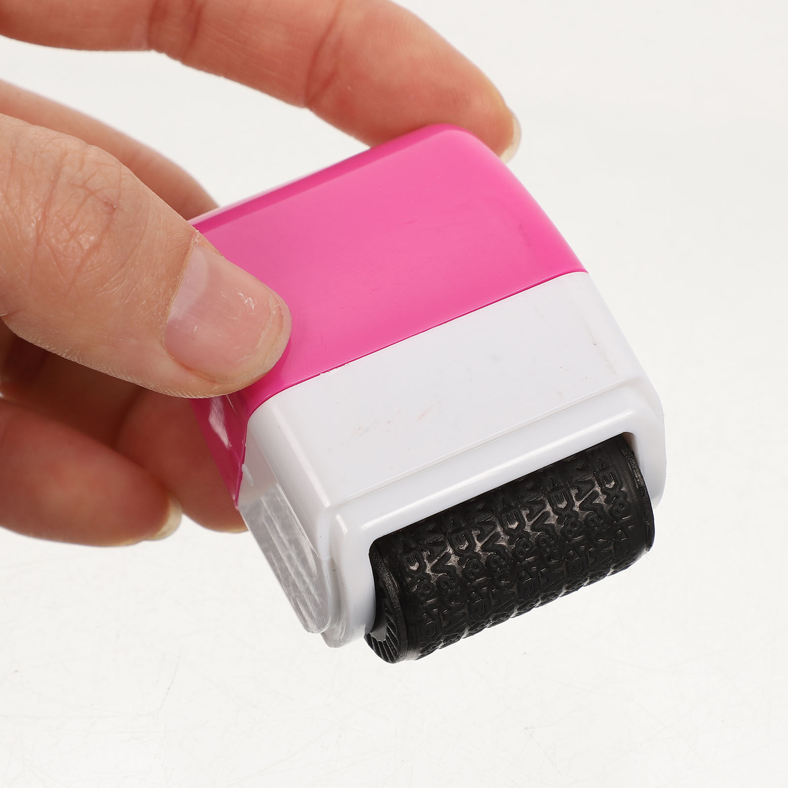 Self Inking Stamp - Confidential Roller Stamp for Privacy Protection