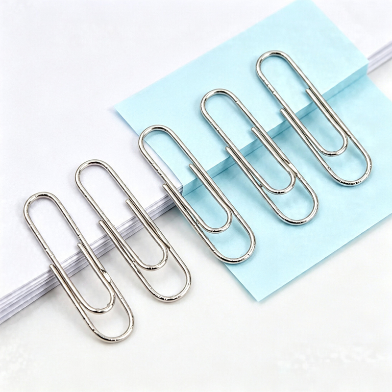 Ideal Stationery & Office Supply - 200PCS Paperclips Paper Clip Student Stainless