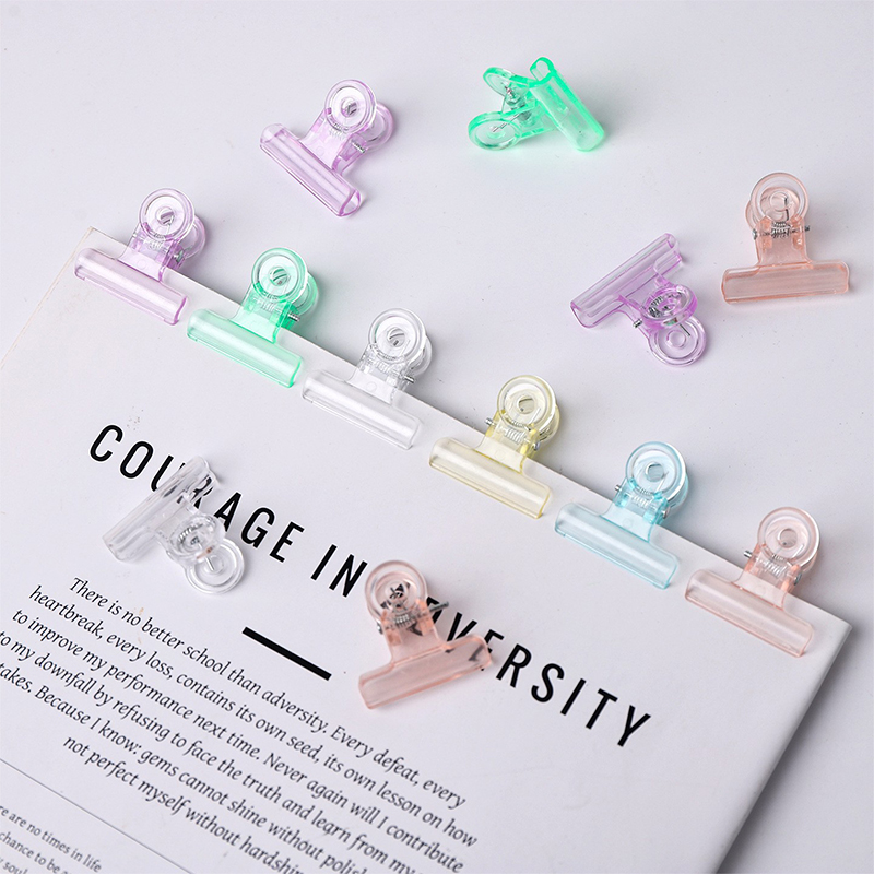 Supply Of Office Stationery - 10/20pcs 31mm Candy Color Plastic Binder