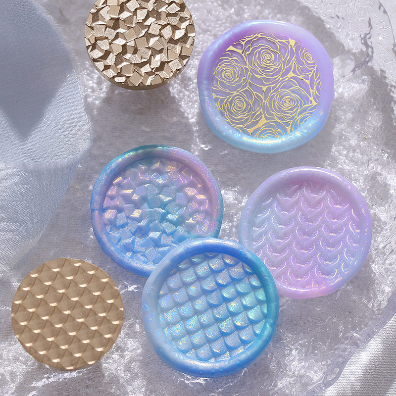 Wax Seal Stamp Kit - 25Texture Series Wax Seal Stamp Dragon