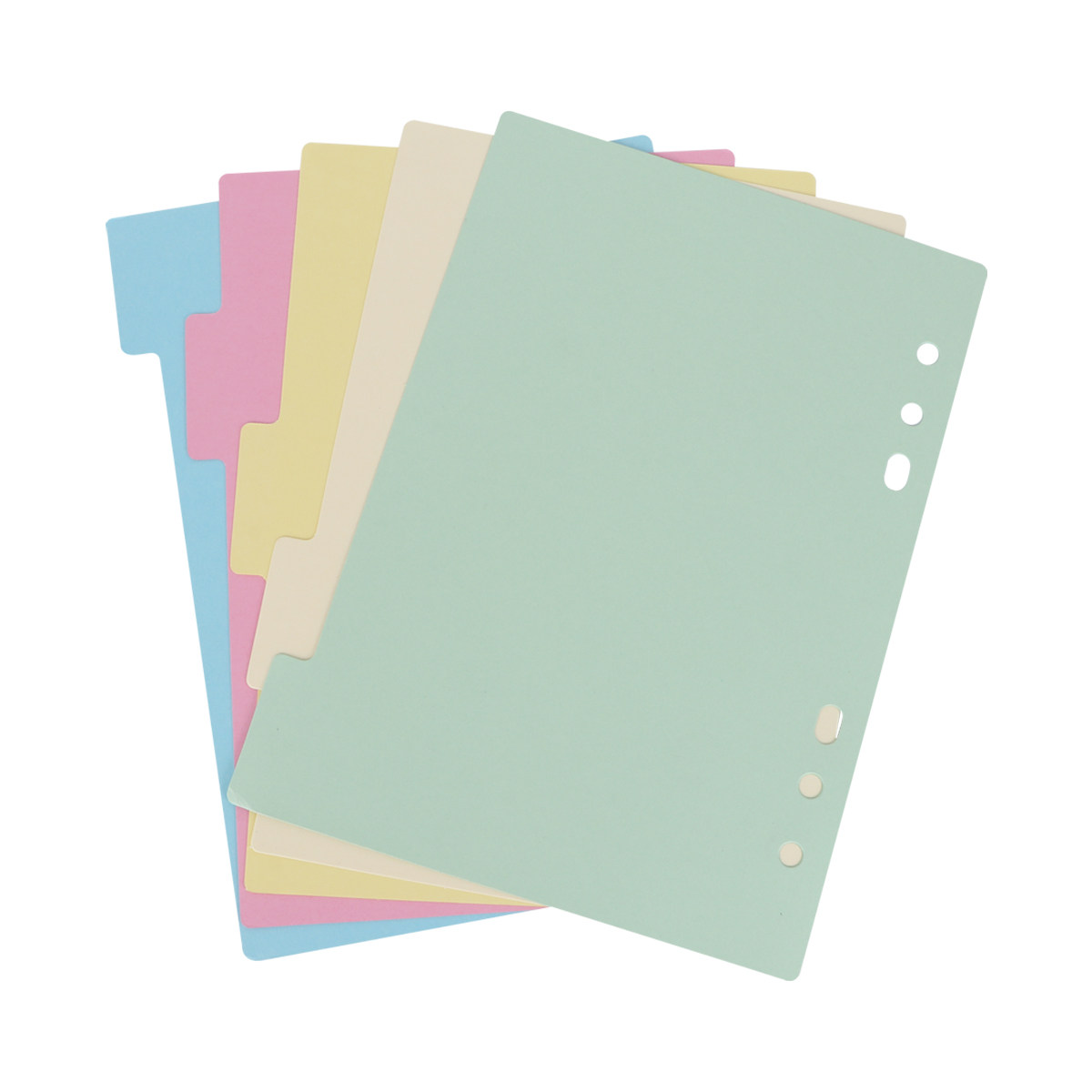 1Set A5 Index Divider Colored  - đánh giá và giá Index Tab Divider