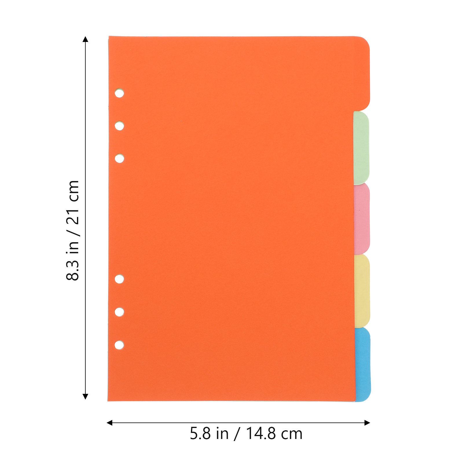 1Set A5 Index Divider Colored  - đánh giá và giá Index Tab Divider