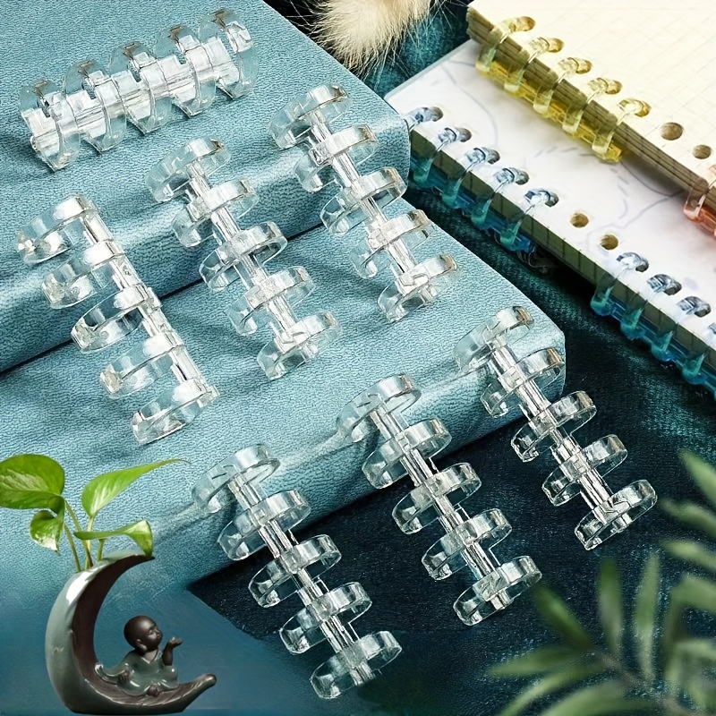 10Pcs 5-Ring Binding Spines Sn - đánh giá và giá Binding Comb Plastic