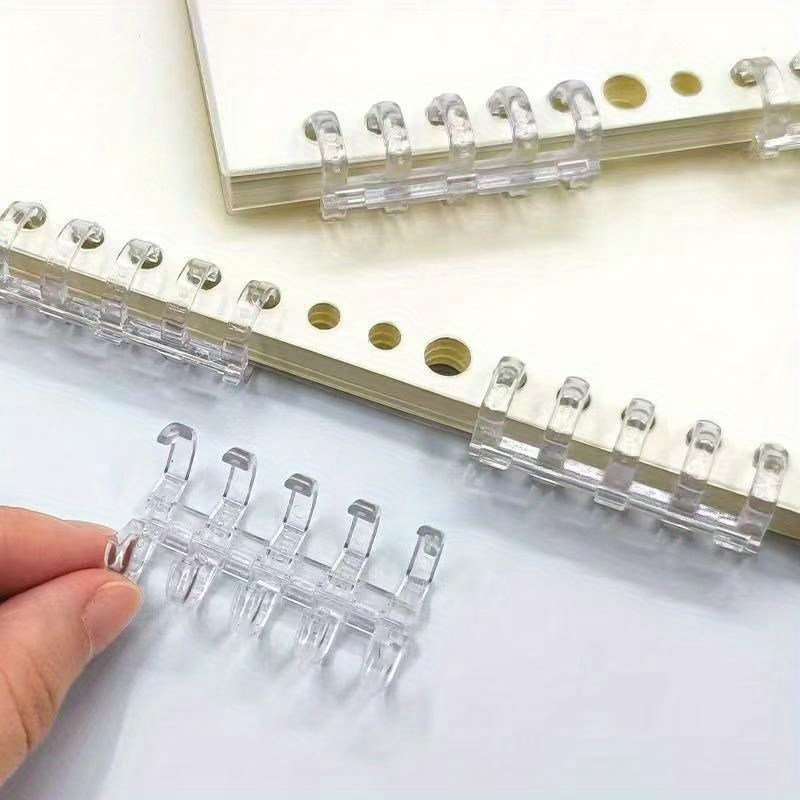 10Pcs 5-Ring Binding Spines Sn - đánh giá và giá Binding Comb Plastic