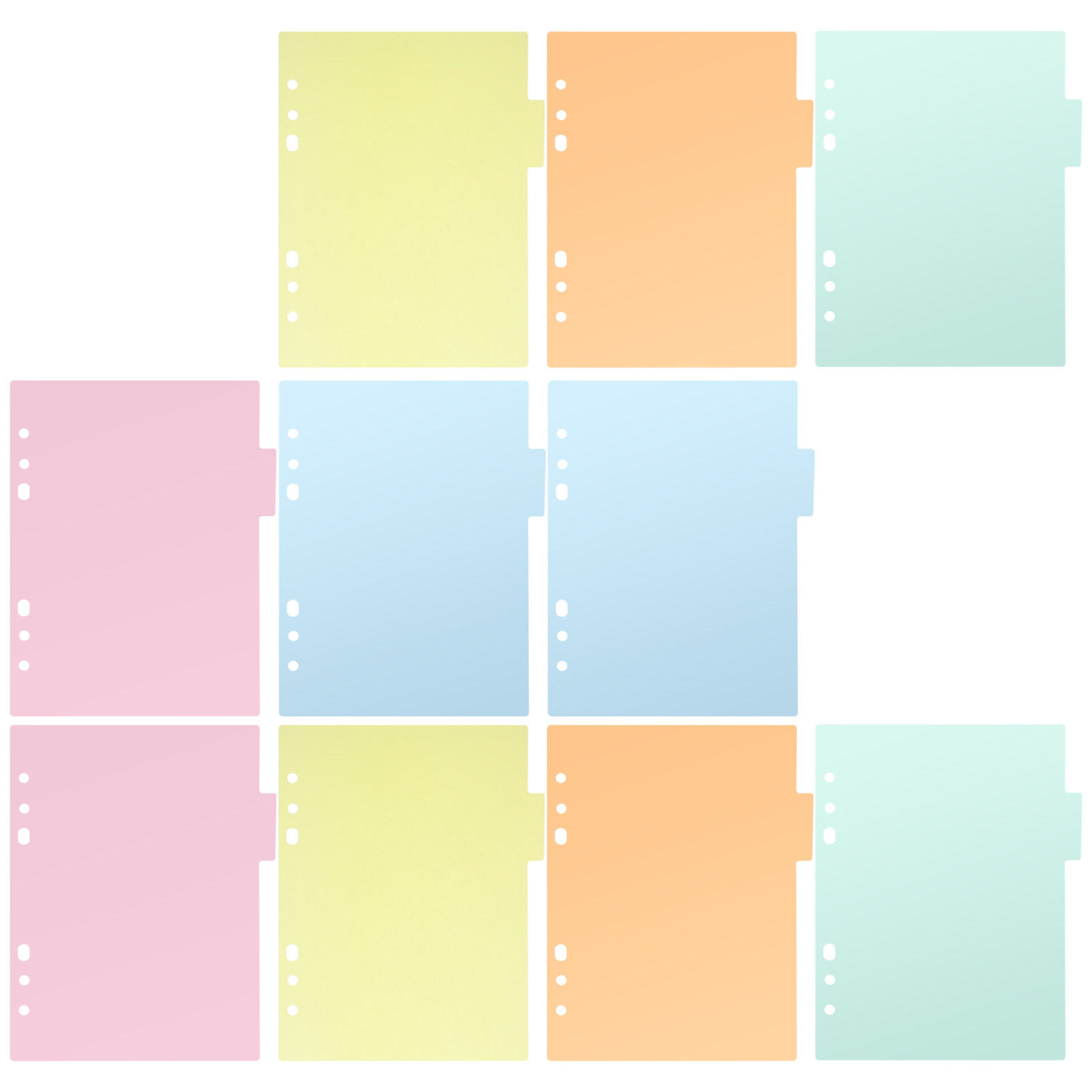 2Pcs A5 Index Page Dividers Ex - đánh giá và giá Index Tab Divider