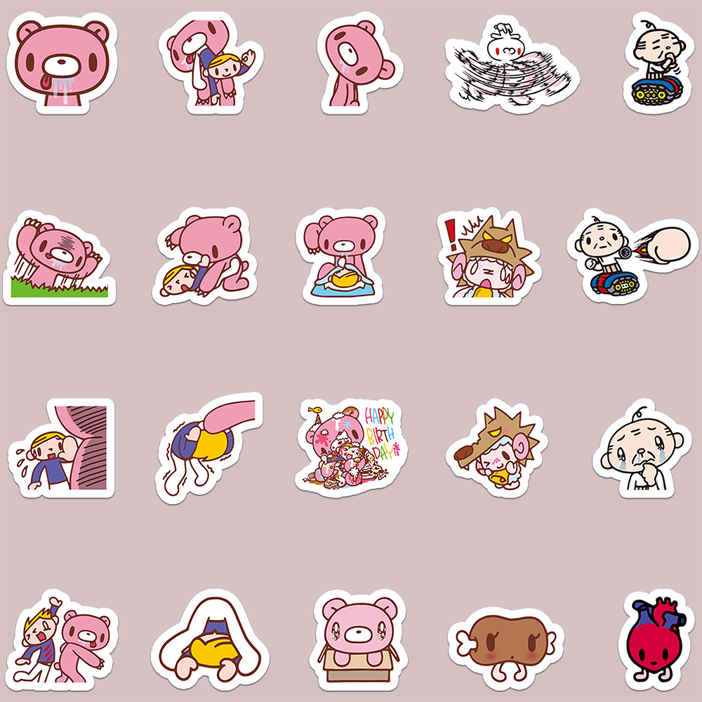 40pcs Cartoon Gloomy Bear & CH - đánh giá và giá Memo Pad Sticky
