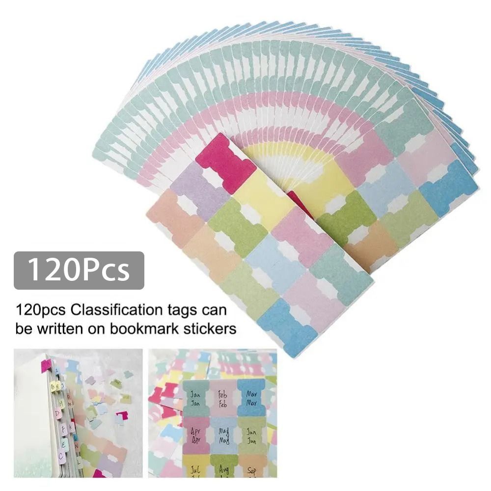 60/120Pcs Index Label Sticker  - đánh giá và giá Index Tab Divider