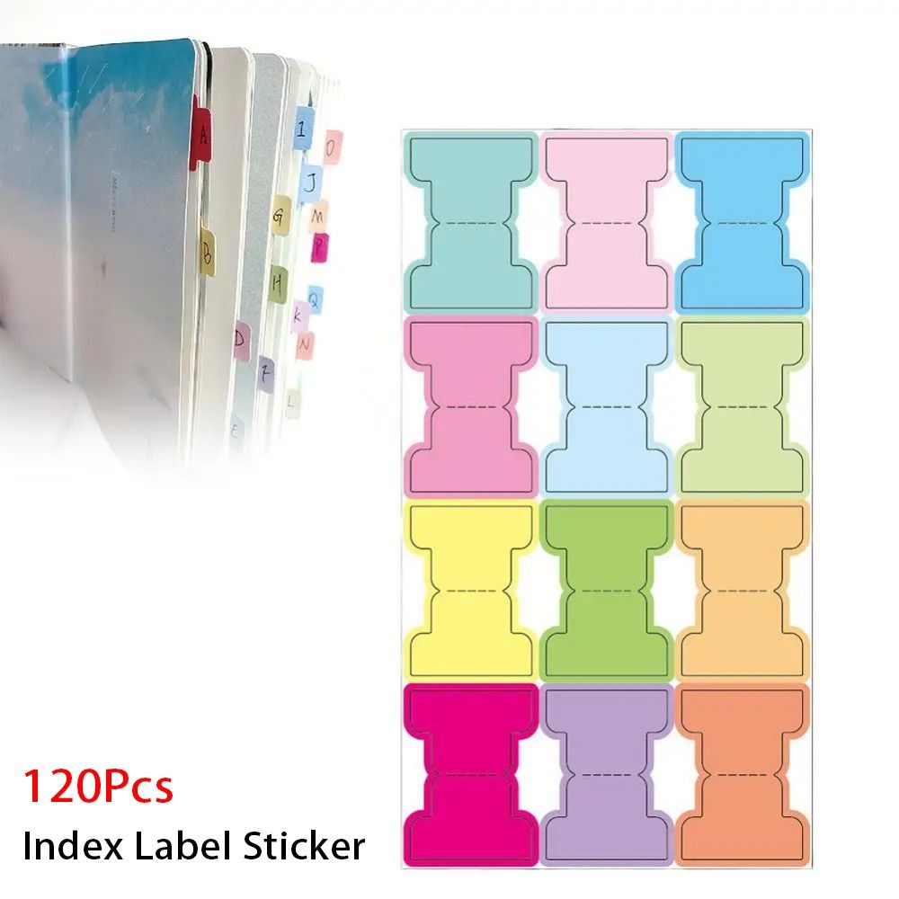 60/120Pcs Index Label Sticker  - đánh giá và giá Index Tab Divider