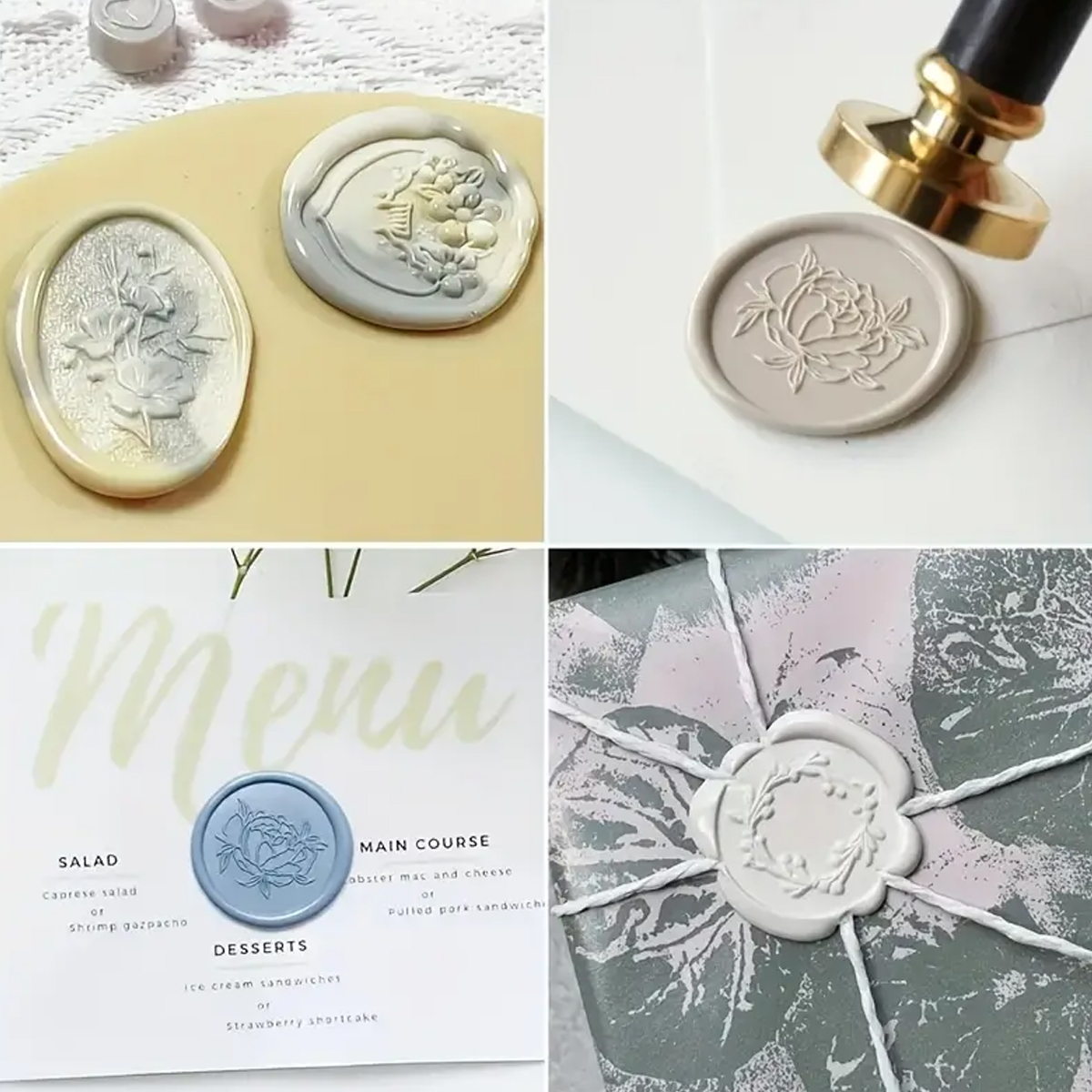 100pc/bag Wax Seal Beads Kit,D - đánh giá và giá Wax Seal Stamp Kit