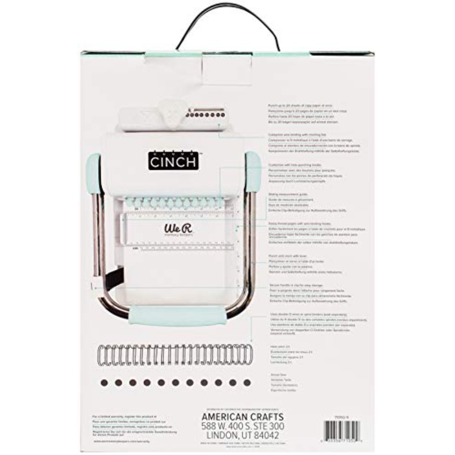 Cinch Book Binding Machine Ver - đánh giá và giá Binding Comb Plastic