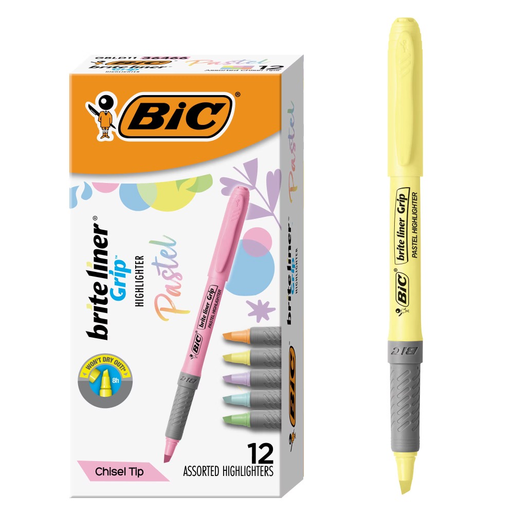 Grip Pastel Highlighters Assor - đánh giá và giá Supply Of Office Stationery