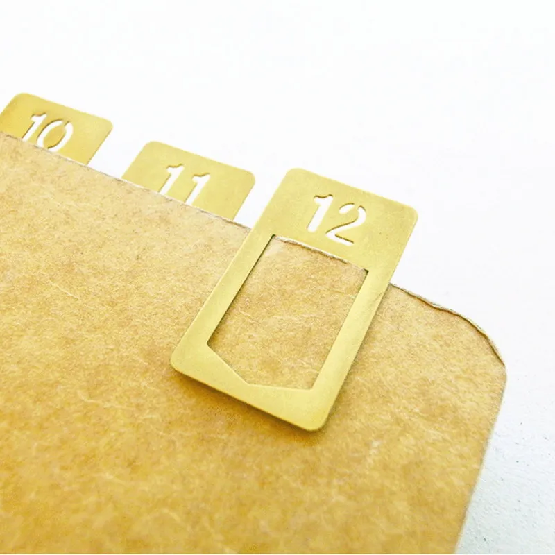 12 Pcs/lot Vintage Copper Book - đánh giá và giá Stationery And Office Supply Stores
