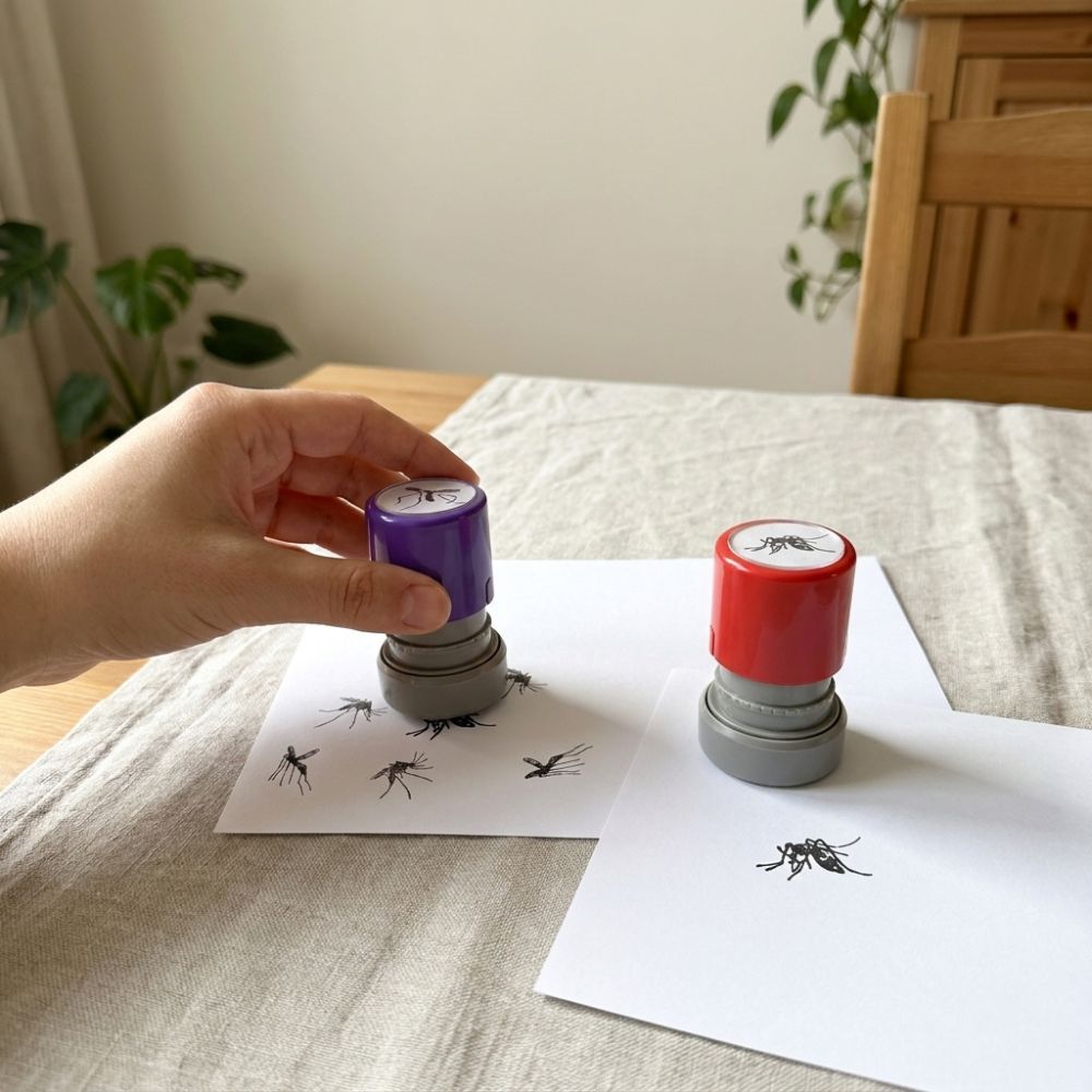 Assorted Stamps Mosquito Stamp - đánh giá và giá Self Inking Stamp