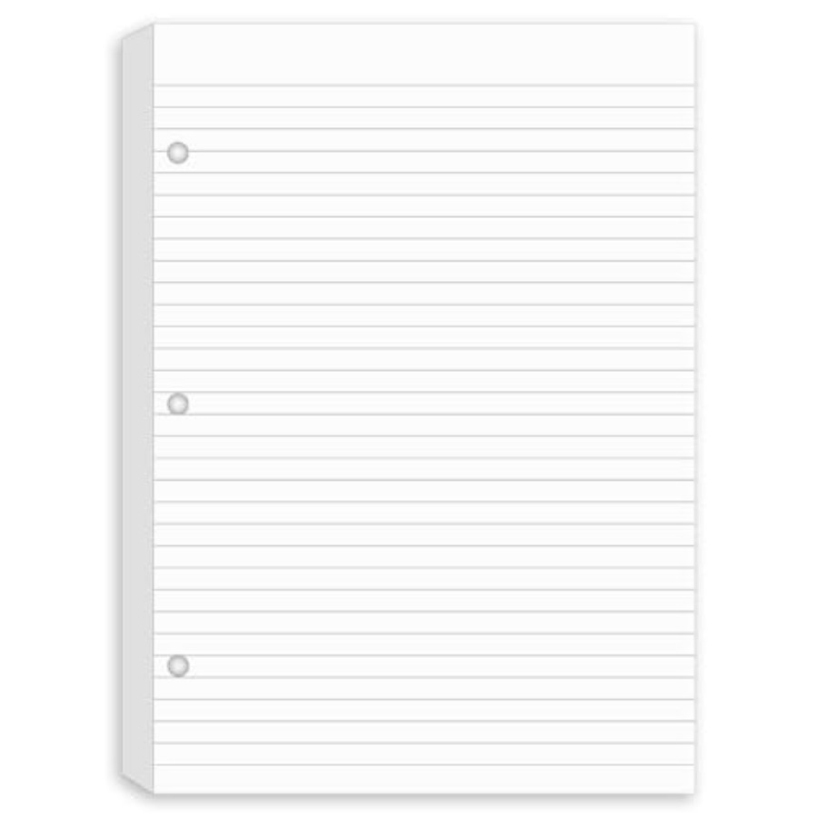 3 Pack Half Letter Lined Paper - đánh giá và giá Paper Punch 3 Hole