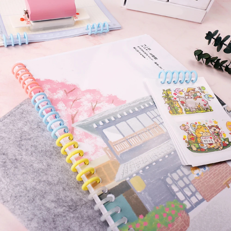 KW-trio 10pcs Plastic 30-Hole  - đánh giá và giá Binding Comb Plastic
