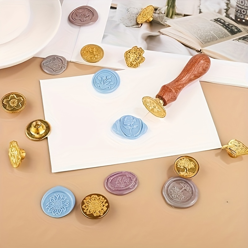 21pc wax stamp set with variou - đánh giá và giá Wax Seal Stamp Kit