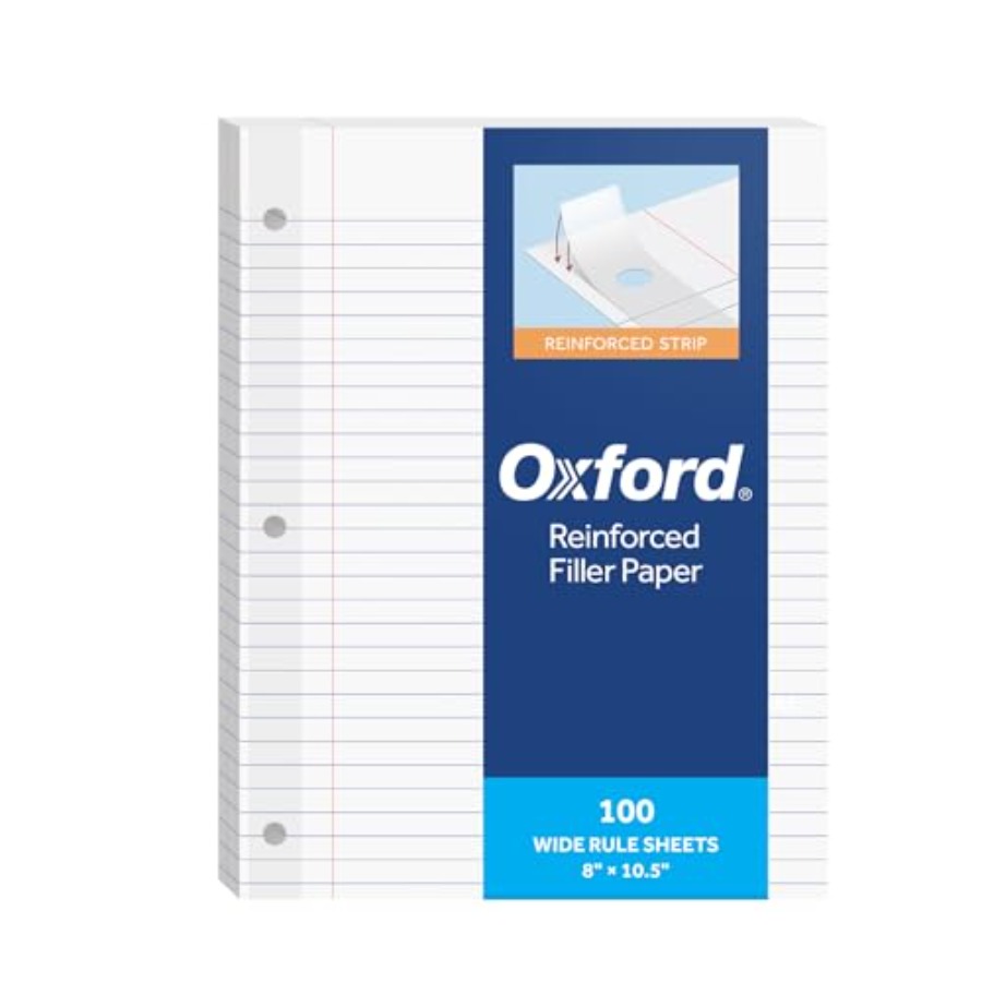 Reinforced Filler Paper, 8 x 1 - đánh giá và giá Paper Punch 3 Hole