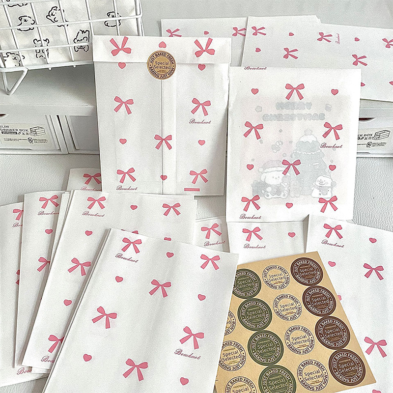 50pcs 12×17cm Pink Bowknot Hea - đánh giá và giá Cardstock Paper Pack