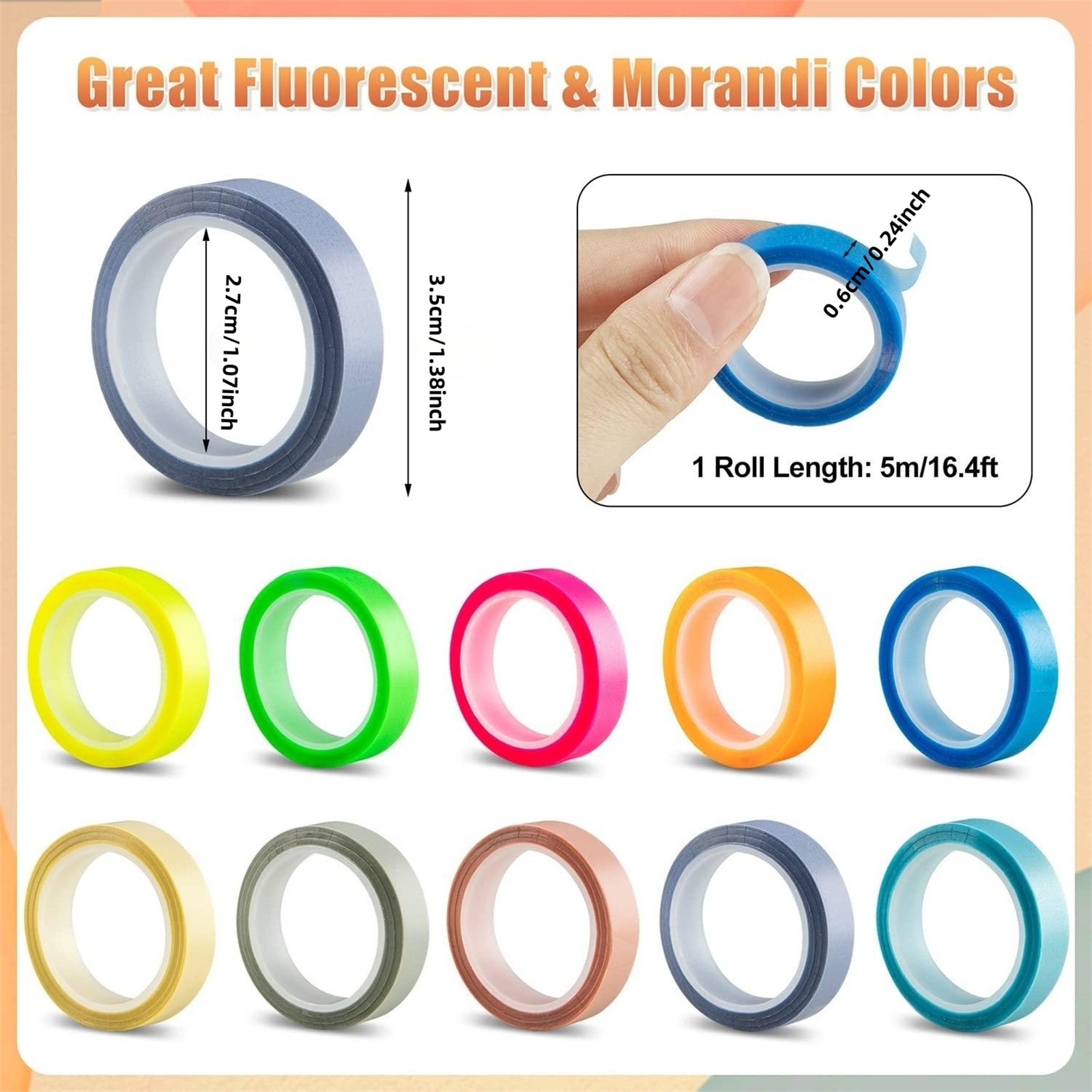 10 Rolls Morandi/Fluorescent H - đánh giá và giá Correction Tape Roller