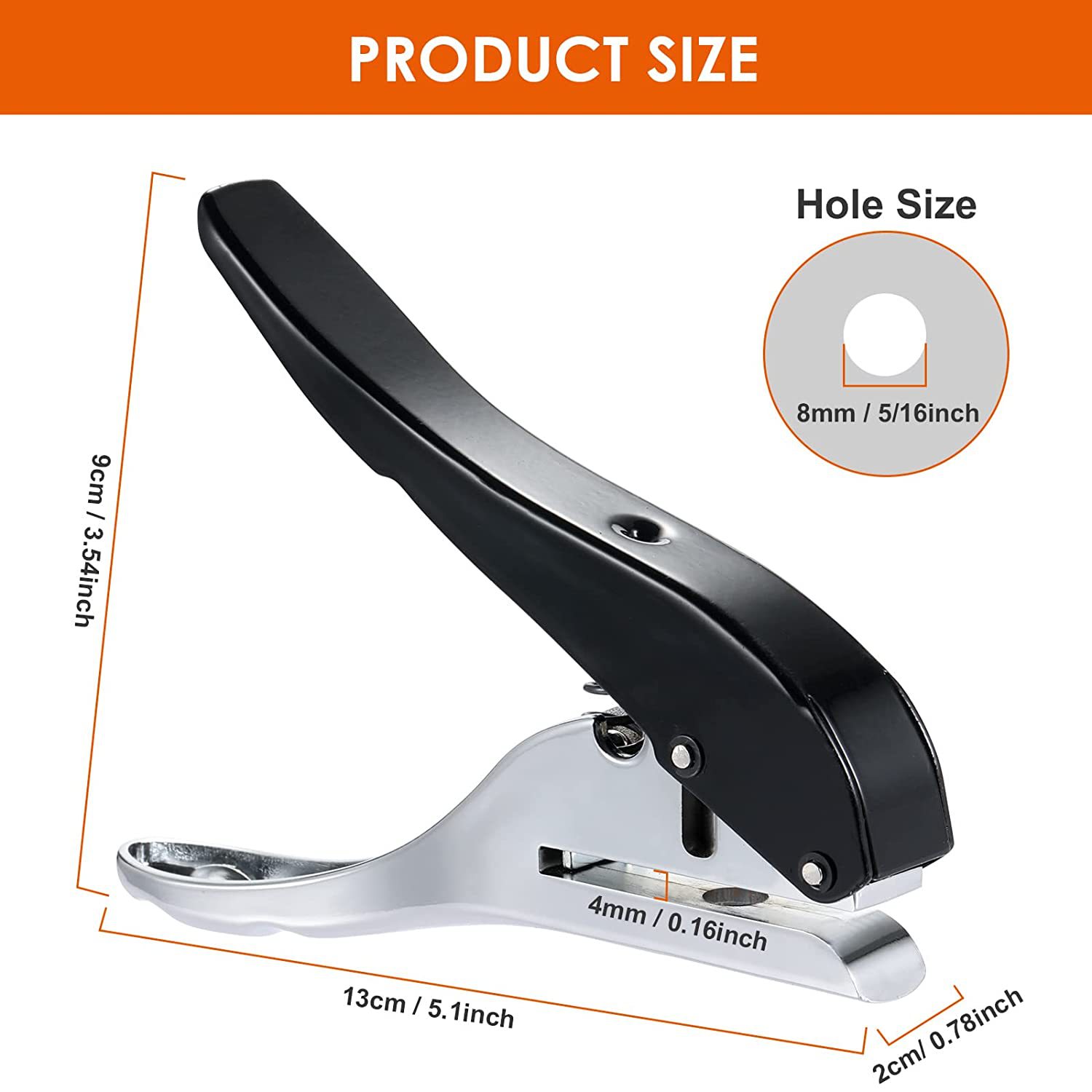 Hole Punch 3/8 Inch-8/10mm Sin - đánh giá và giá Paper Punch 3 Hole
