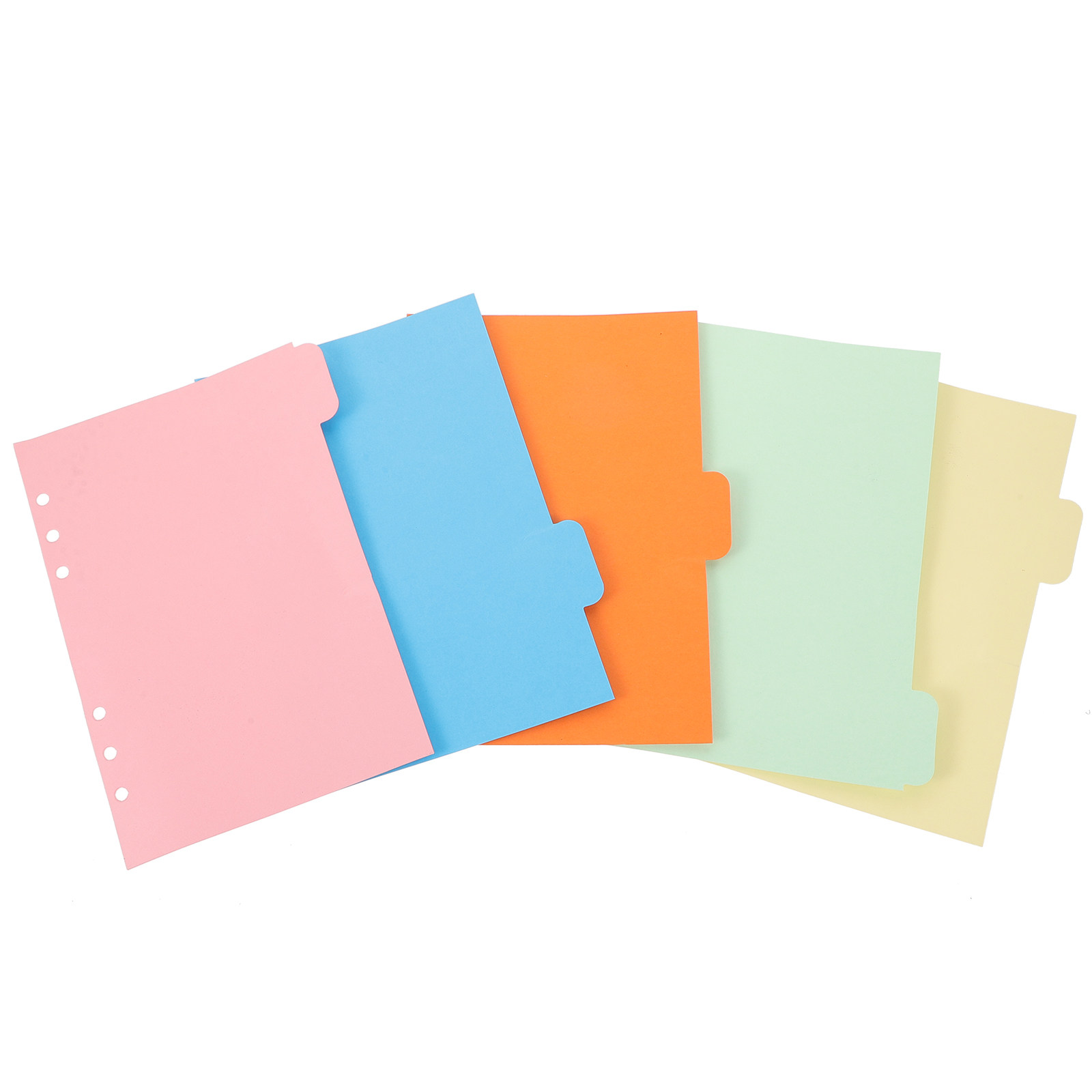 1Set A5 Binder Dividers 5 Colo - đánh giá và giá Index Tab Divider
