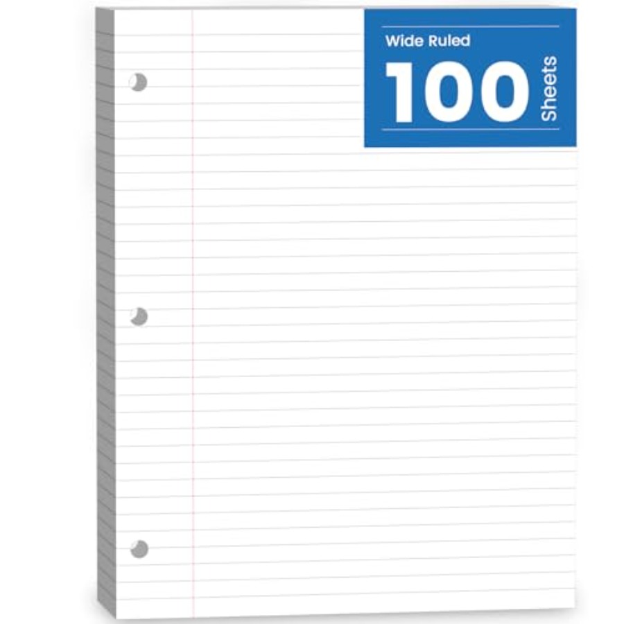 Loose Leaf Paper, 100 Sheets N - đánh giá và giá Paper Punch 3 Hole
