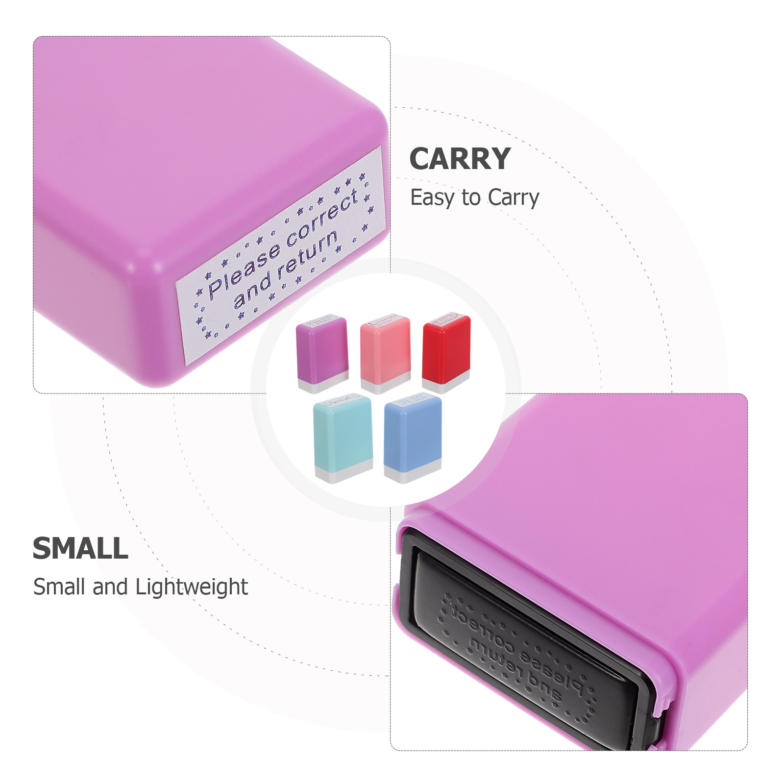 1Set Teacher Reward Stamp Set  - đánh giá và giá Self Inking Stamp
