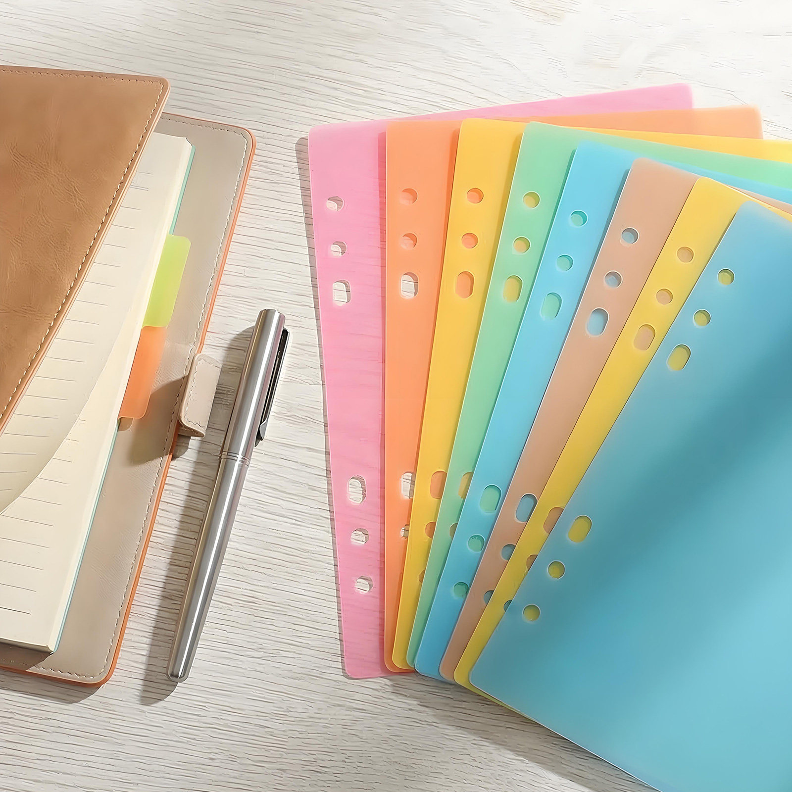 10Pcs Bright Colorful Index Di - đánh giá và giá Index Tab Divider