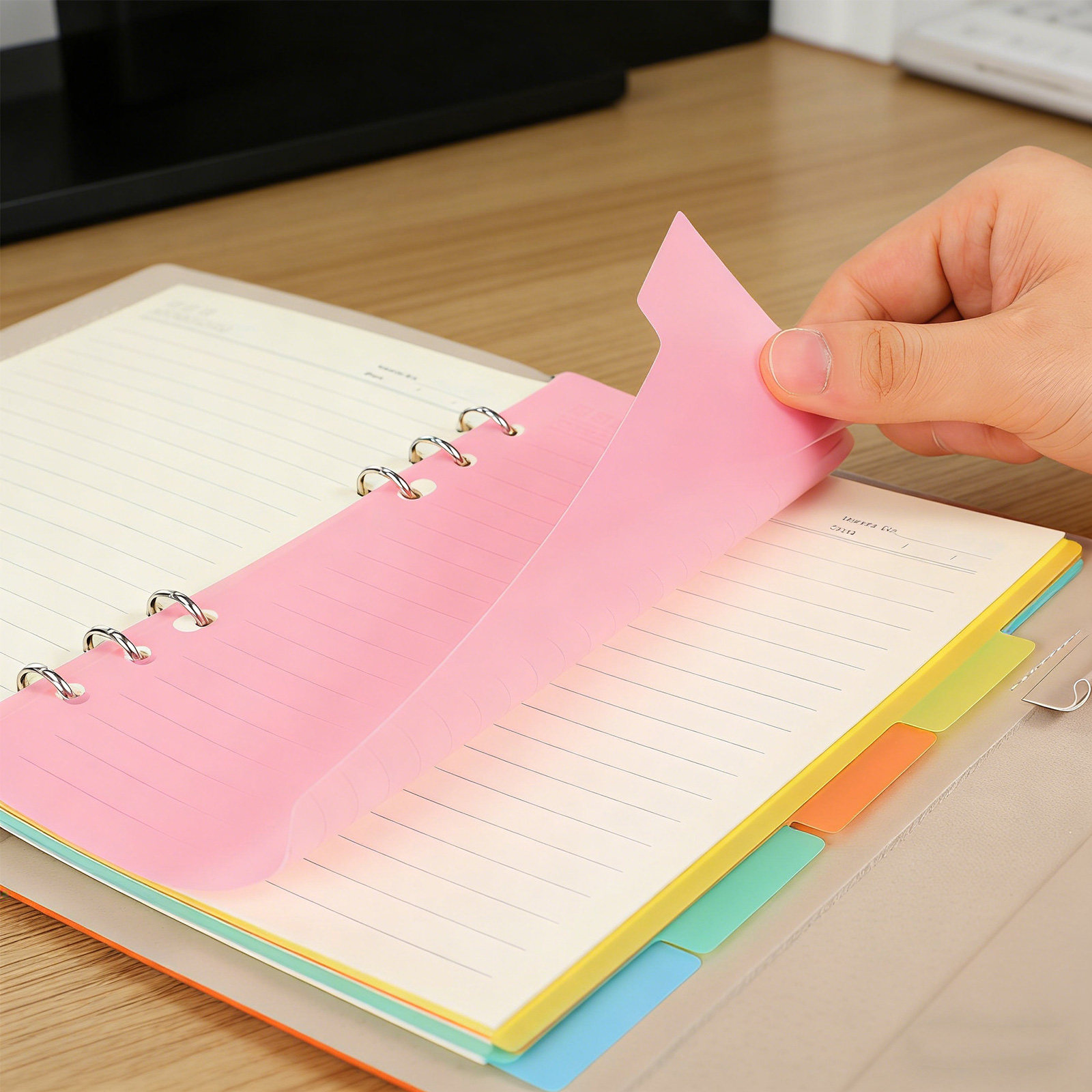 10Pcs Bright Colorful Index Di - đánh giá và giá Index Tab Divider