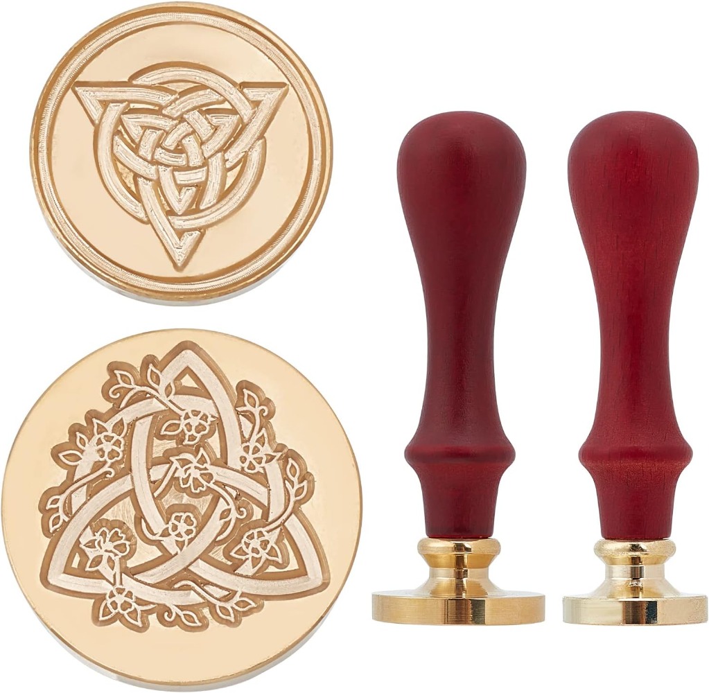 2 Set Celtic Knot Wax Seal Sta - đánh giá và giá Wax Seal Stamp Kit