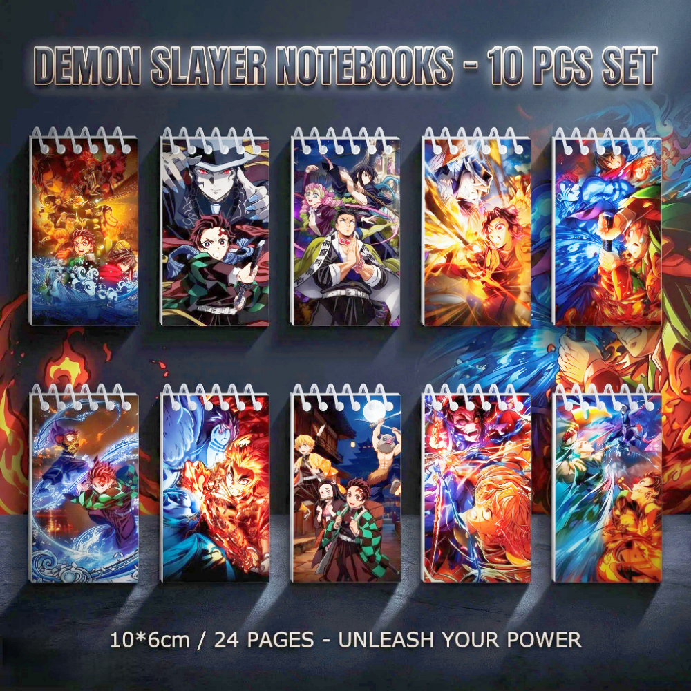 10PCS Demon Slayer Notepads. S - đánh giá và giá Supply Of Office Stationery