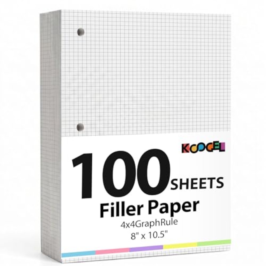 Graph Paper Filler Paper, 100  - đánh giá và giá Paper Punch 3 Hole
