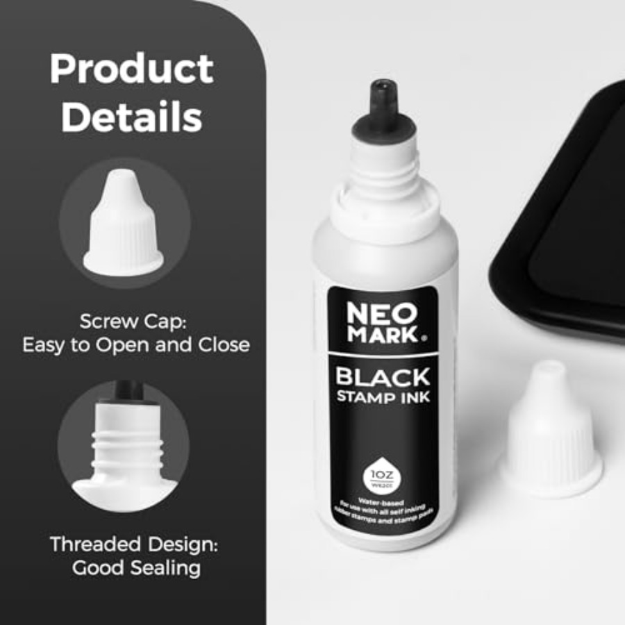 Premium Stamp Ink, 2 Pack Quic - đánh giá và giá Self Inking Stamp