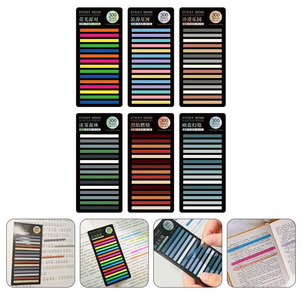6Sets Reading Strips Sticky Lo - đánh giá và giá Index Tab Divider
