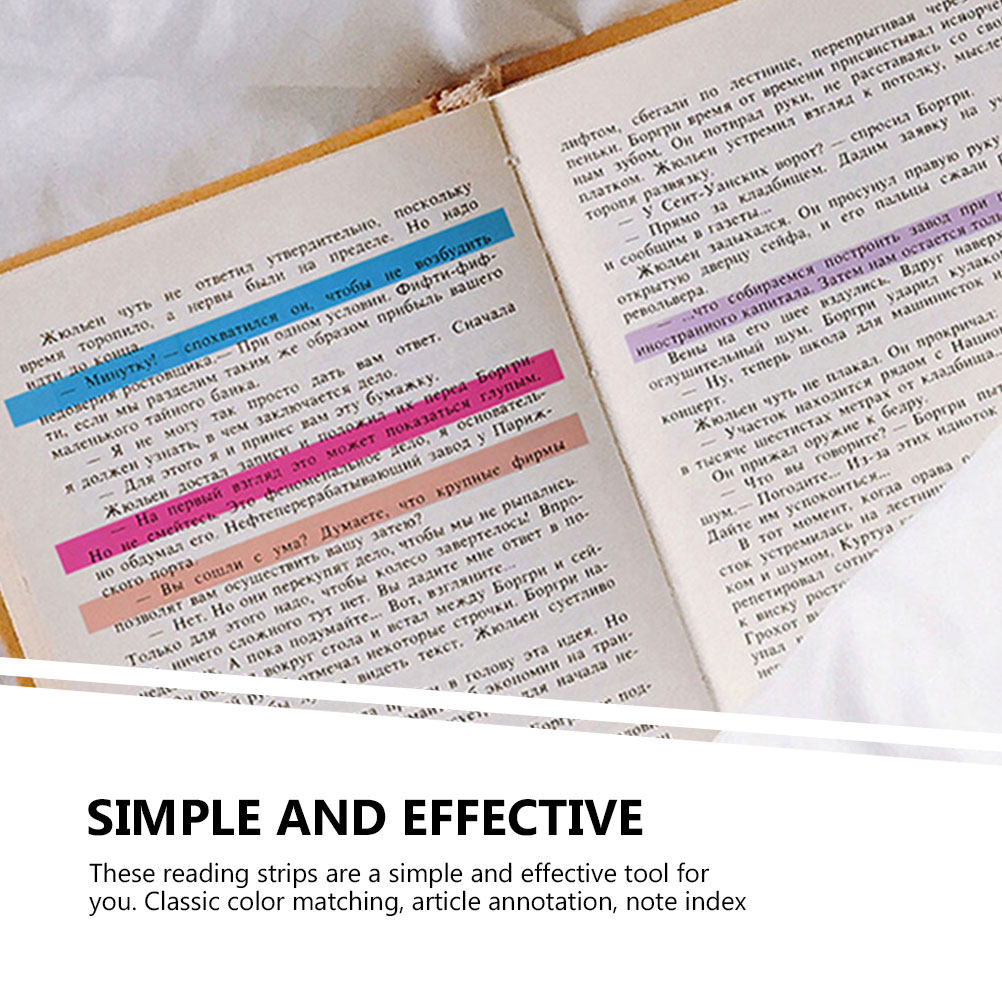 6Sets Reading Strips Sticky Lo - đánh giá và giá Index Tab Divider