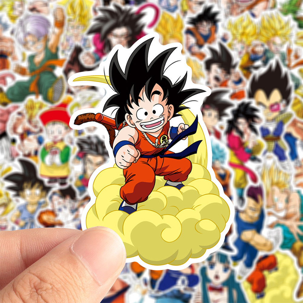 50pcs Anime Dragon Ball Sticke - đánh giá và giá Memo Pad Sticky