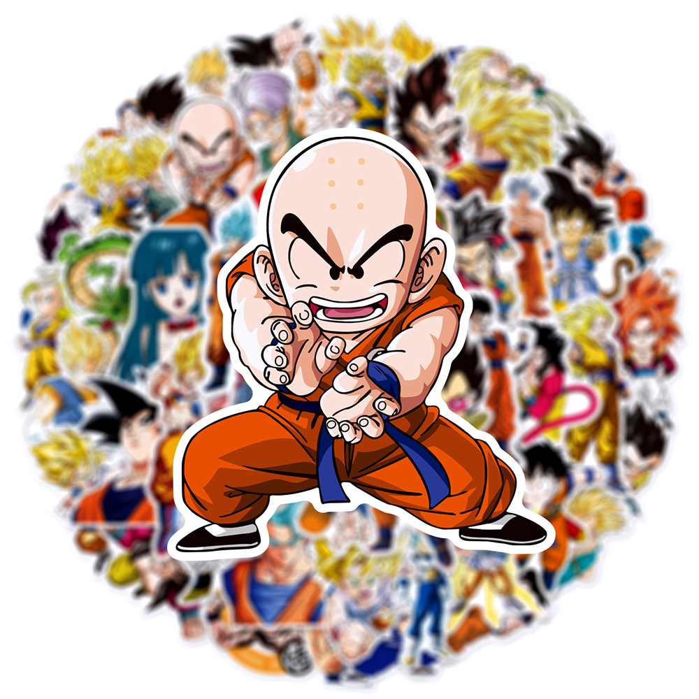 50pcs Anime Dragon Ball Sticke - đánh giá và giá Memo Pad Sticky