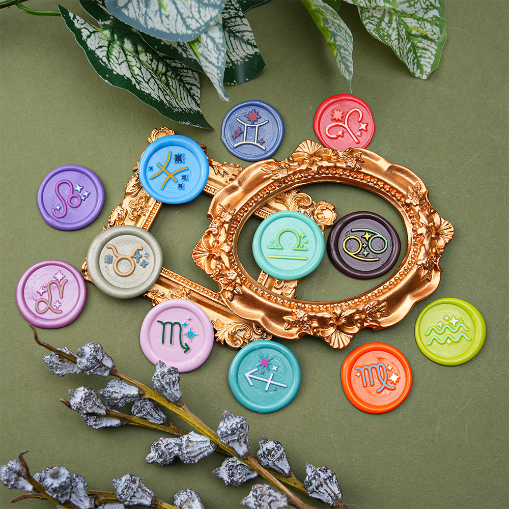 Zodiac Signs Wax Seal Stamp, W - đánh giá và giá Wax Seal Stamp Kit