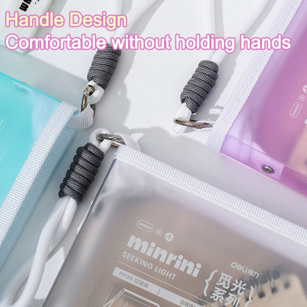 Portable Transparent A4 Zipper - đánh giá và giá Supply Of Office Stationery
