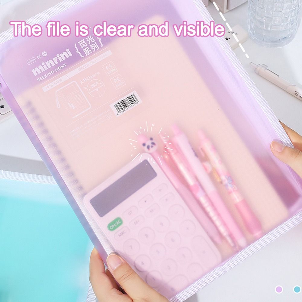 Portable Transparent A4 Zipper - đánh giá và giá Supply Of Office Stationery