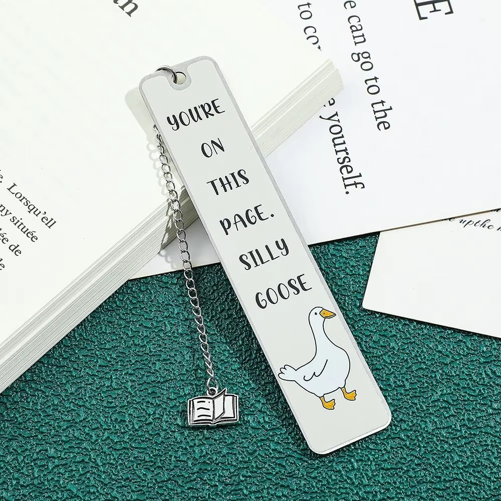 Cute Silly Goose Metal Bookmar - đánh giá và giá Ideal Stationery & Office Supply