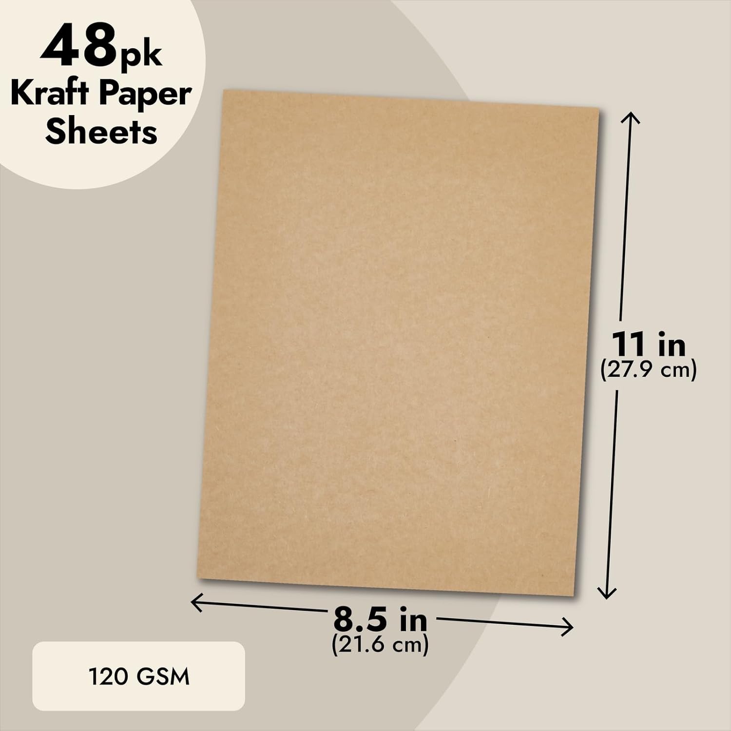 Kraft Paper Cardstock 8.5x11 1 - đánh giá và giá Cardstock Paper Pack