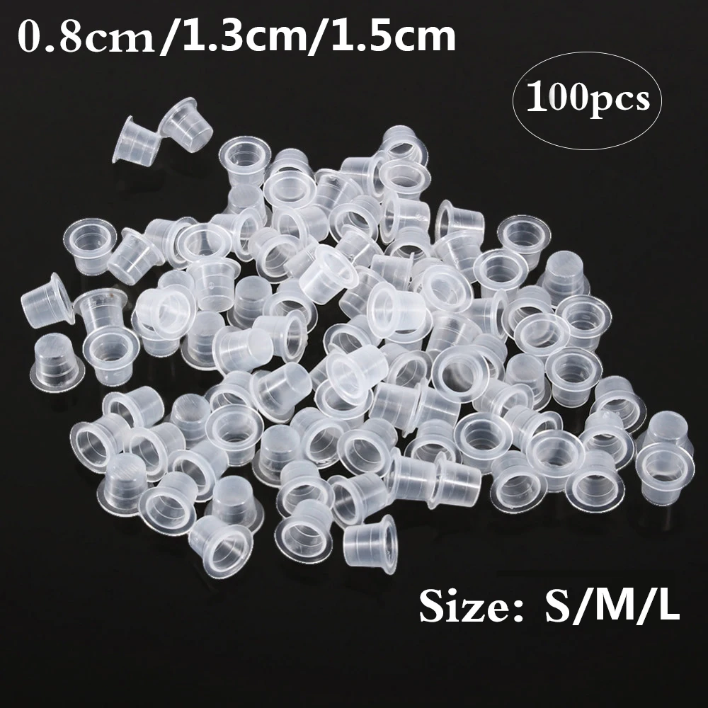 100Pcs Tattoo Plastic Tattoo I - đánh giá và giá Calligraphy Ink Bottle