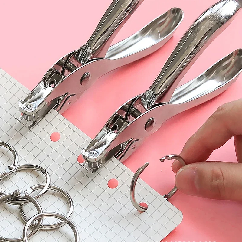 Metal 3/6mm Circular Hole Sing - đánh giá và giá Paper Punch 3 Hole