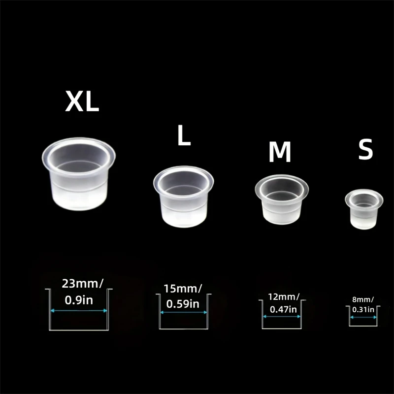 100pcs Disposable Tattoo Ink C - đánh giá và giá Calligraphy Ink Bottle