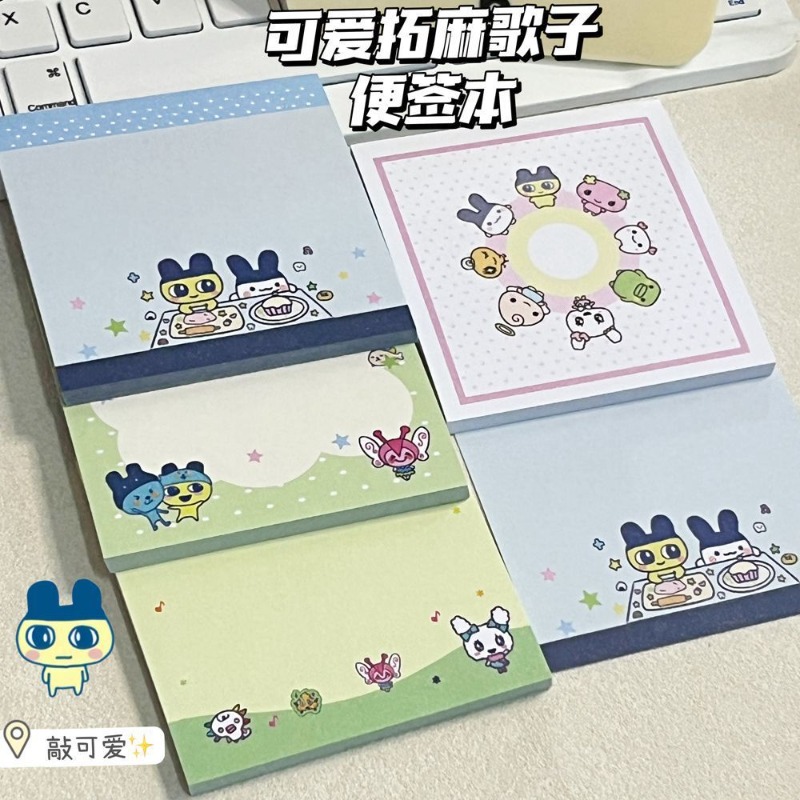 4pcs Tamagotchi Mametchi Memet - đánh giá và giá Memo Pad Sticky
