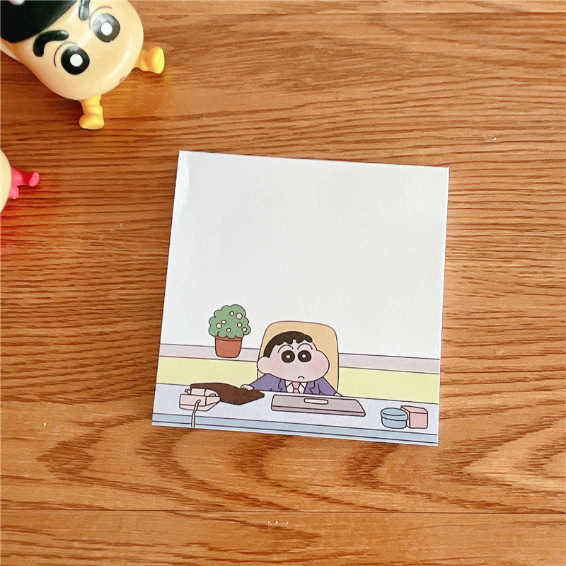 Crayon Shin-chan sticky notes. - đánh giá và giá Memo Pad Sticky