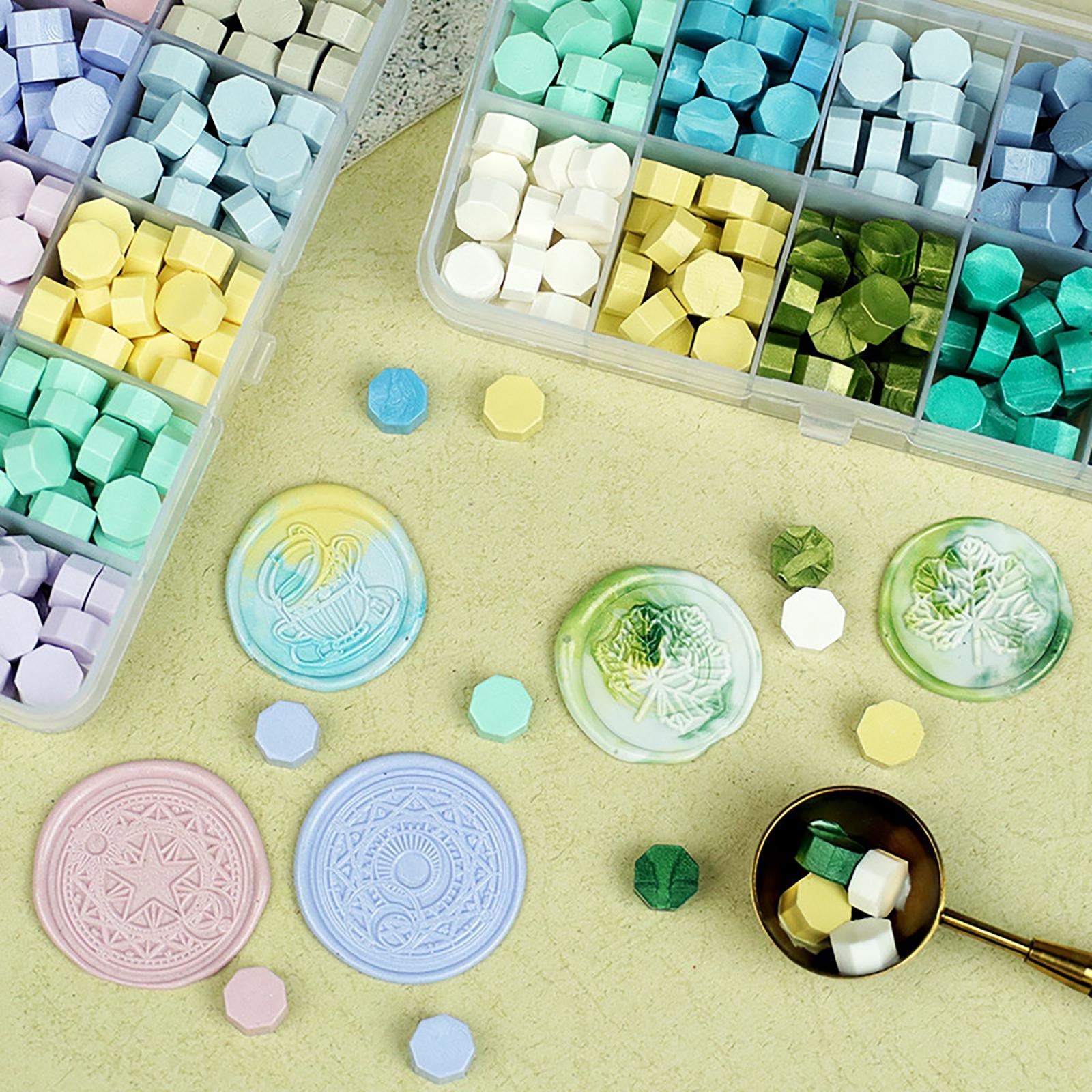 Letter Sealing Beads Macaron M - đánh giá và giá Wax Seal Stamp Kit