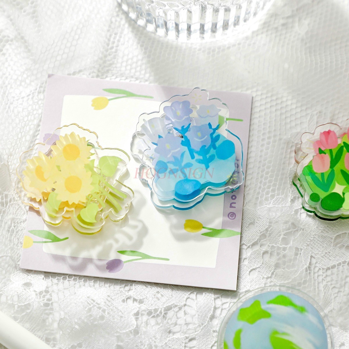 1pcs Afternoon Garden Acrylic  - đánh giá và giá Supply Of Office Stationery