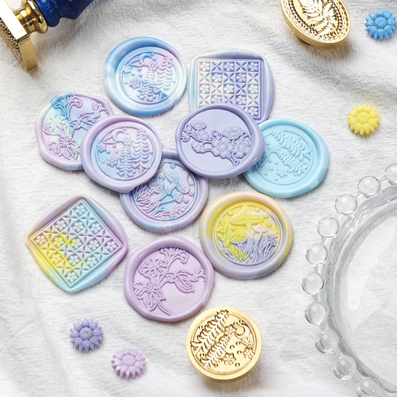 Retro Wax Seal Stamp Spring Fl - đánh giá và giá Wax Seal Stamp Kit